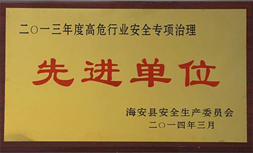 先进单位奖牌